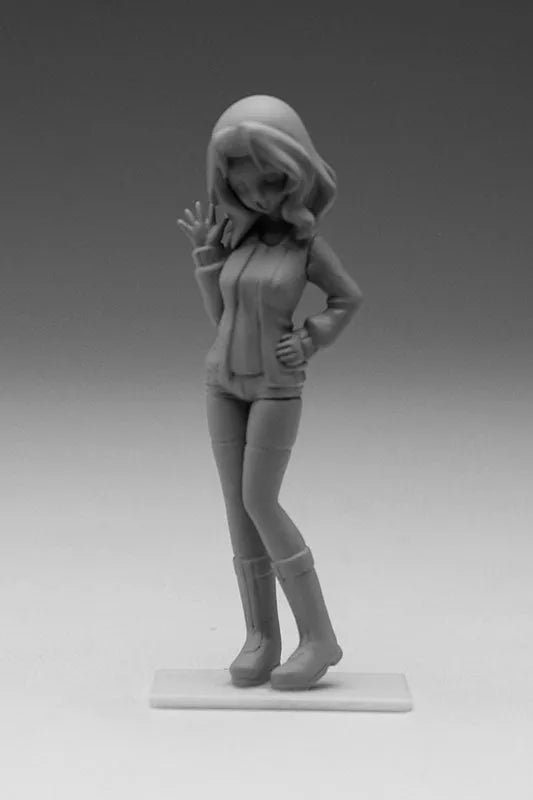 Girls und Panzer - Anchovy - Darjeeling - Kay - Captain Figure Set - 1/35 (Platz)ㅤ – Platz Hobby – ActionFigure Brasil