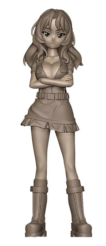 Girls und Panzer das Finale 1/35 Blue Division High School Figure Set (El/Viridiana/Tristana) Unpainted Kitㅤ – Platz Hobby – ActionFigure Brasil