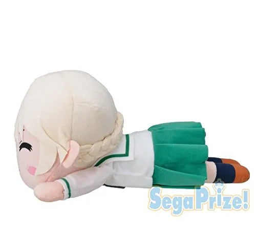 Girls und Panzer der Film - Darjeeling - Mega Jumbo Nesoberi Nuigurumi - Tenkouseiㅤ – Sega – ActionFigure Brasil