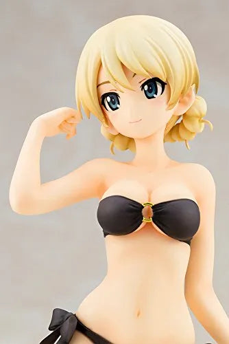 Girls und Panzer der Film - Darjeeling - Swimsuit ver.ㅤ – Kotobukiya – ActionFigure Brasil — iluminação de estúdio