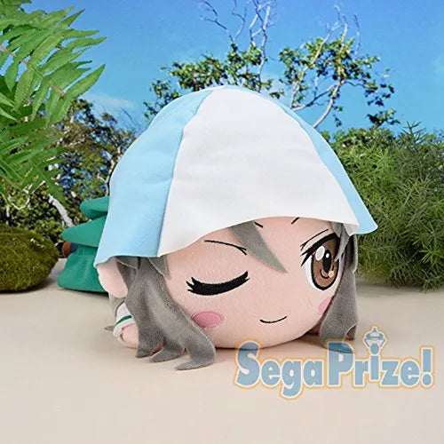 Girls und Panzer der Film - Mika - Mega Jumbo Nesoberi Nuigurumi - Tenkouseiㅤ – Sega – ActionFigure Brasil