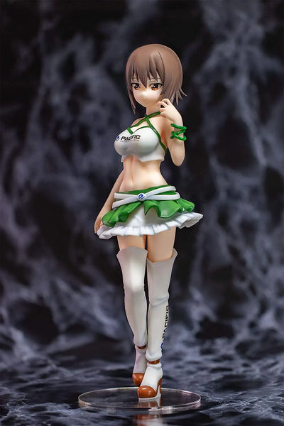 Girls und Panzer der Film - Nishizumi Maho - 1/5 - Pacific Racing Team, Race Queen Ver. (B'full FOTS Japan)ㅤ – B'full – ActionFigureBrasil — ângulo diferente