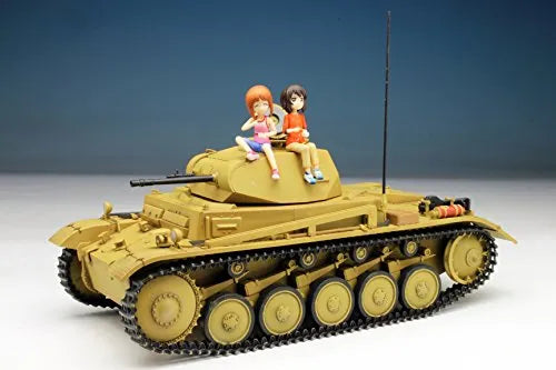 Girls und Panzer der Film - Nishizumi Maho - Nishizumi Miho - PzKpfw II Ausf. F - 1/35 - Memory of Miho & Maho (Platz)ㅤ – Platz Hobby – ActionFigure Brasil