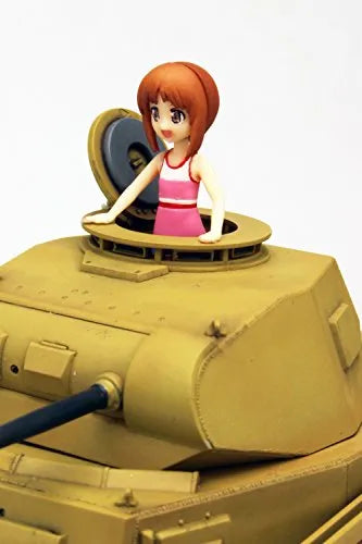 Girls und Panzer der Film - Nishizumi Maho - Nishizumi Miho - PzKpfw II Ausf. F - 1/35 - Memory of Miho & Maho (Platz)ㅤ – Platz Hobby – ActionFigure Brasil