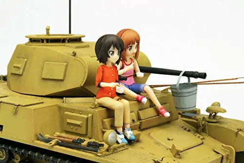 Girls und Panzer der Film - Nishizumi Maho - Nishizumi Miho - PzKpfw II Ausf. F - 1/35 - Memory of Miho & Maho (Platz)ㅤ – Platz Hobby – ActionFigure Brasil