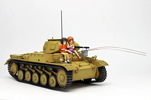 Girls und Panzer der Film - Nishizumi Maho - Nishizumi Miho - PzKpfw II Ausf. F - 1/35 - Memory of Miho & Maho (Platz)ㅤ – Platz Hobby – ActionFigure Brasil