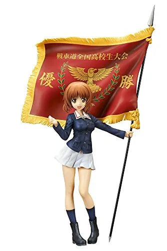 Girls und Panzer der Film - Nishizumi Miho - 1/7 - Senshadou Zenkoku Koukou Ikuhirukei Yuushouki Ver. (Ques Q)ㅤ – Ques Q As Manufacturer – ActionFigure Brasil