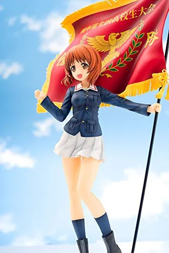 Girls und Panzer der Film - Nishizumi Miho - 1/7 - Senshadou Zenkoku Koukou Ikuhirukei Yuushouki Ver. (Ques Q)ㅤ – Ques Q As Manufacturer – ActionFigure Brasil