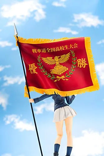 Girls und Panzer der Film - Nishizumi Miho - 1/7 - Senshadou Zenkoku Koukou Ikuhirukei Yuushouki Ver. (Ques Q)ㅤ – Ques Q As Manufacturer – ActionFigureBrasil — detalhe do produto