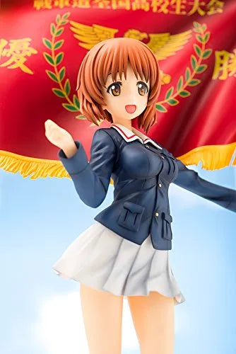 Girls und Panzer der Film - Nishizumi Miho - 1/7 - Senshadou Zenkoku Koukou Ikuhirukei Yuushouki Ver. (Ques Q)ㅤ – Ques Q As Manufacturer – ActionFigure Brasil