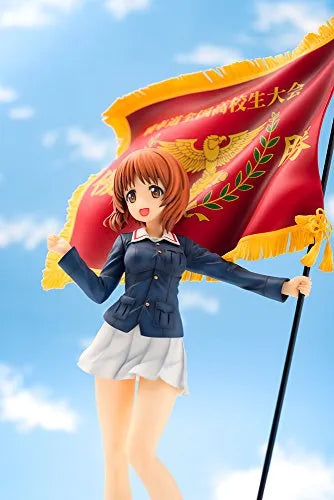 Girls und Panzer der Film - Nishizumi Miho - 1/7 - Senshadou Zenkoku Koukou Ikuhirukei Yuushouki Ver. (Ques Q)ㅤ – Ques Q As Manufacturer – ActionFigure Brasil