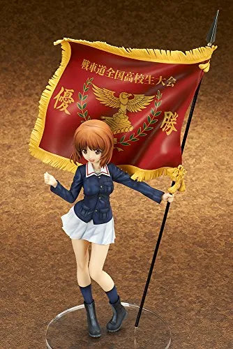 Girls und Panzer der Film - Nishizumi Miho - 1/7 - Senshadou Zenkoku Koukou Ikuhirukei Yuushouki Ver. (Ques Q)ㅤ – Ques Q As Manufacturer – ActionFigure Brasil