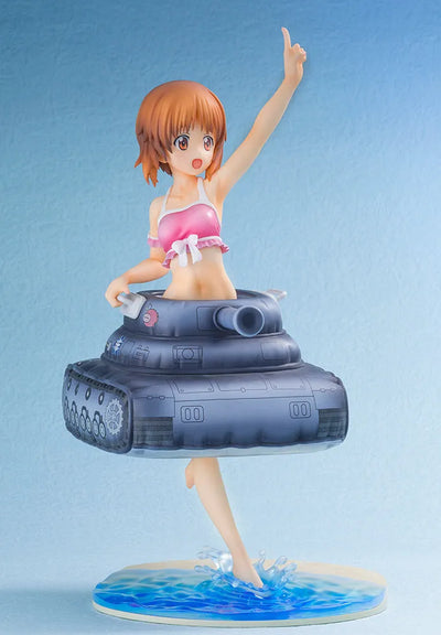 Girls und Panzer der Film - Nishizumi Miho - F:Nex - 1/7 - ~Panzer vor!~ Mizugi & Sensha Ukiwa Ver.ㅤ – FuRyu – ActionFigure Brasil