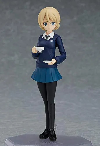 Girls und Panzer der Film - Orange Pekoe - Figma #406 - Darjeeling - Figma #406ㅤ – Max Factory – ActionFigure Brasil