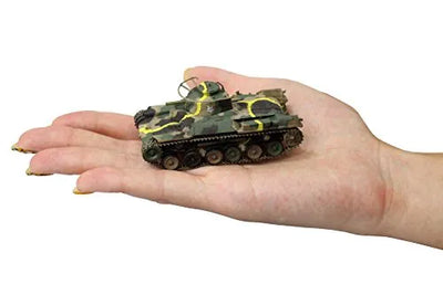 Girls und Panzer der Film - Tenohira Senshado Collection - 08 - Type 97 Medium Tank (Old turret)  - 1/72 - Chihatan Academy (Platz, Dragon)ㅤ – Dragon,Platz As Manufacturer – ActionFigureBrasil — ângulo diferente