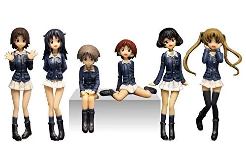 Girls und Panzer - Girls und Panzer der Film - Maruyama Saki - Oono Aya - Sawa Azusa - Utsugi Yuuki - Yamagou Ayumi - Sakaguchi Karina - Usagi-san Team Figure Set - 1/35 (Platz)ㅤ – Platz Hobby – ActionFigure Brasil