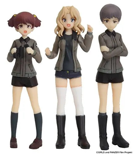 Girls und Panzer - Kay - Naomi - Alisa - 1/35 (Platz)ㅤ – Platz Hobby – ActionFigure Brasil