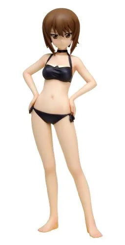 Girls und Panzer - Nishizumi Maho - Beach Queens - 1/10 - Swimsuit ver. (Wave)ㅤ – Wave – ActionFigure Brasil
