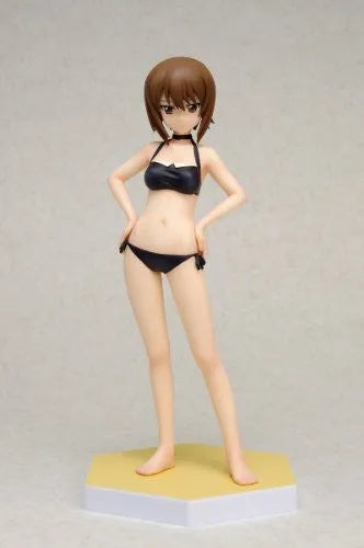 Girls und Panzer - Nishizumi Maho - Beach Queens - 1/10 - Swimsuit ver. (Wave)ㅤ – Wave – ActionFigure Brasil