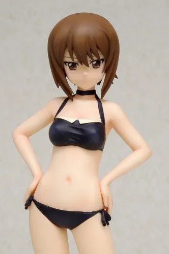 Girls und Panzer - Nishizumi Maho - Beach Queens - 1/10 - Swimsuit ver. (Wave)ㅤ – Wave – ActionFigure Brasil