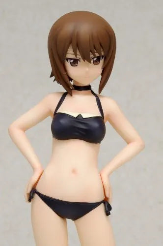 Girls und Panzer - Nishizumi Maho - Beach Queens - 1/10 - Swimsuit ver. (Wave)ㅤ – Wave – ActionFigure Brasil