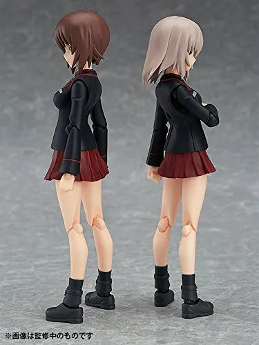 Girls und Panzer - Nishizumi Maho - Itsumi Erika - Figma #332ㅤ – Max Factory – ActionFigure Brasil