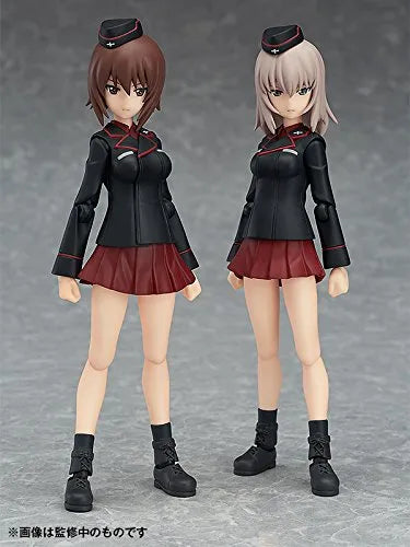 Girls und Panzer - Nishizumi Maho - Itsumi Erika - Figma #332ㅤ – Max Factory – ActionFigure Brasil
