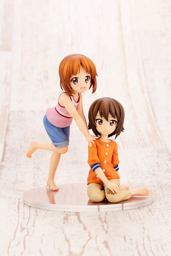 Girls und Panzer - Nishizumi Maho - Nishizumi Miho - Figure Dou - 1/7 - 10 Years Memory (Kotobukiya) [Shop Exclusive]ㅤ – Kotobukiya – ActionFigure Brasil