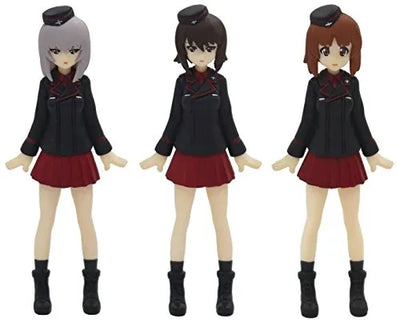 Girls und Panzer - Nishizumi Maho - Nishizumi Miho - Itsumi Erika - 1/35 - Kuromorimine Girls High School (Platz)ㅤ – Platz As Manufacturer – ActionFigure Brasil