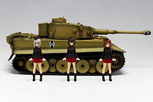 Girls und Panzer - Nishizumi Maho - Nishizumi Miho - Itsumi Erika - 1/35 - Kuromorimine Girls High School (Platz)ㅤ – Platz As Manufacturer – ActionFigure Brasil