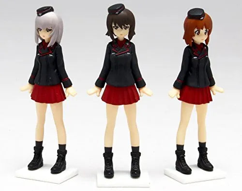 Girls und Panzer - Nishizumi Maho - Nishizumi Miho - Itsumi Erika - 1/35 - Kuromorimine Girls High School (Platz)ㅤ – Platz As Manufacturer – ActionFigure Brasil