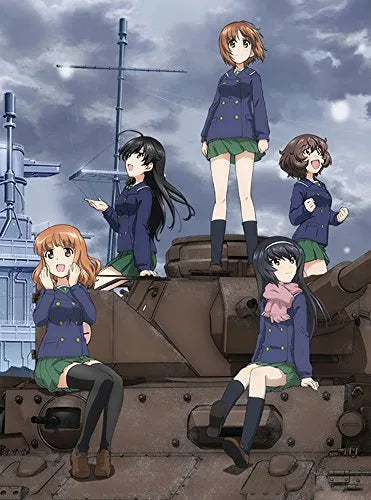 Girls und Panzer - Nishizumi Miho - Isuzu Hana - Reizei Mako - Akiyama Yukari - Takebe Saori - 1/35 - Final Chapter Teaser Visual Winter Uniform Ver. (Platz)ㅤ – Platz Hobby – ActionFigureBrasil