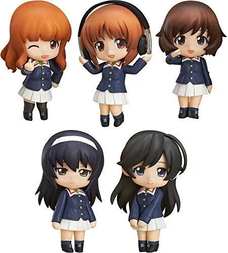 Girls und Panzer - Nishizumi Miho - Nendoroid Petit - Nendoroid Petit Girls und Panzer - Nendoroid Petite: Girls und Panzer - Ankou Team Ver. (Good Smile Company)ㅤ – Good Smile Company – ActionFigure Brasil