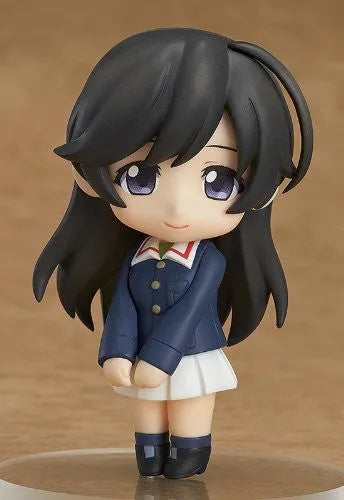 Girls und Panzer - Nishizumi Miho - Nendoroid Petit - Nendoroid Petit Girls und Panzer - Nendoroid Petite: Girls und Panzer - Ankou Team Ver. (Good Smile Company)ㅤ – Good Smile Company – ActionFigure Brasil