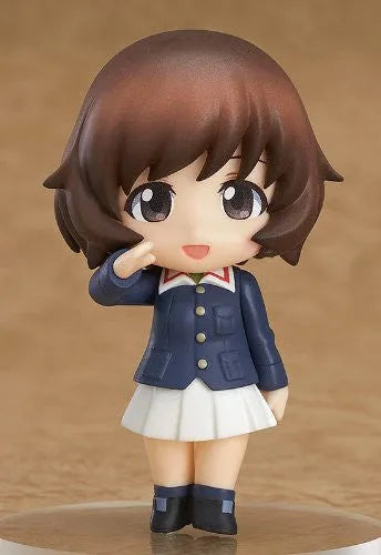 Girls und Panzer - Nishizumi Miho - Nendoroid Petit - Nendoroid Petit Girls und Panzer - Nendoroid Petite: Girls und Panzer - Ankou Team Ver. (Good Smile Company)ㅤ – Good Smile Company – ActionFigure Brasil