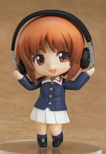 Girls und Panzer - Nishizumi Miho - Nendoroid Petit - Nendoroid Petit Girls und Panzer - Nendoroid Petite: Girls und Panzer - Ankou Team Ver. (Good Smile Company)ㅤ – Good Smile Company – ActionFigure Brasil