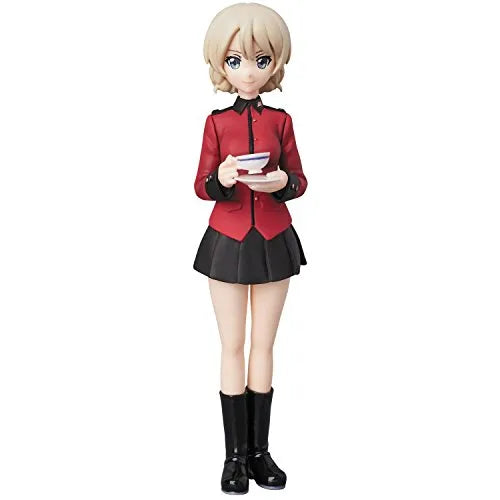 Girls und Panzer: Saishuushou - Darjeeling - Ultra Detail Figure No.382 - 1/16ㅤ – Medicom Toy – ActionFigure Brasil