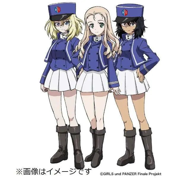 Girls und Panzer: Saishuushou - Mary - Oshida Ruka - BC Freedom Academy Figure Set - 1/35 (Platz)ㅤ – Platz As Manufacturer – ActionFigure Brasil