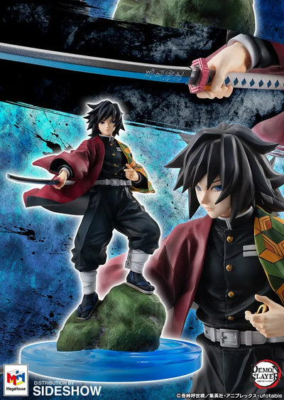 Giyu Tomioka – MegaHouse – ActionFigure Brasil — com base expositora