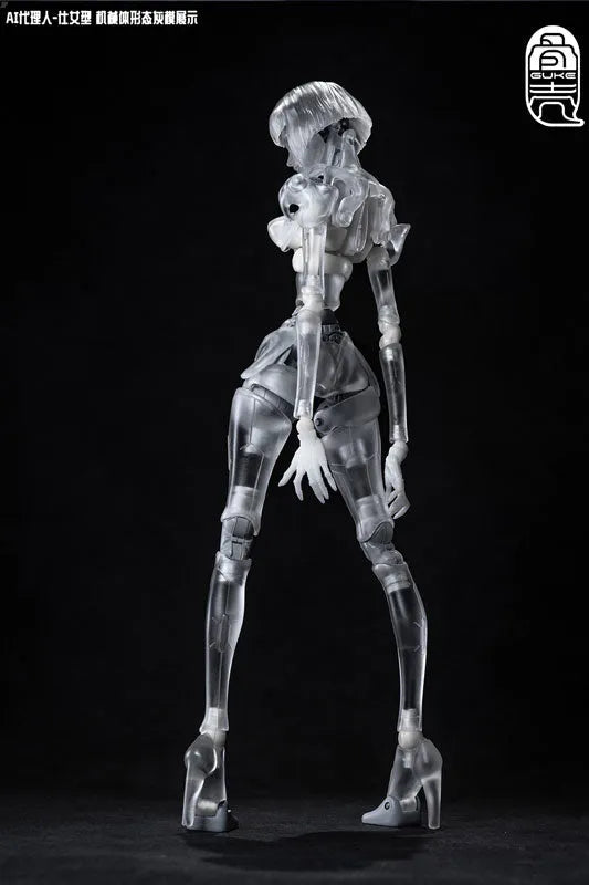 GK01FEC1 - AI Agent Maiden - Type C1 - Transparent Ver. - 1/12 (Hone kara kōbō)ㅤ – Hone kara kōbō – ActionFigureBrasil