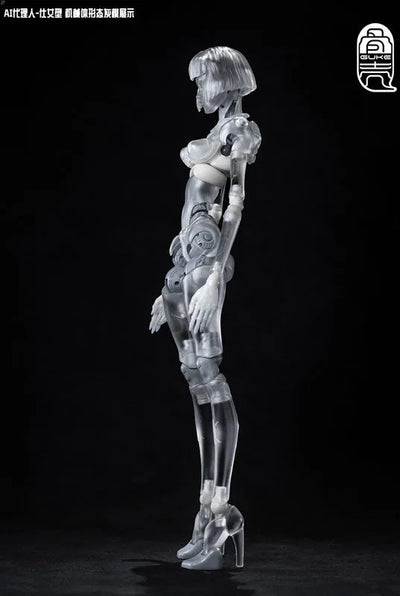 GK01FEC1 - AI Agent Maiden - Type C1 - Transparent Ver. - 1/12 (Hone kara kōbō)ㅤ – Hone kara kōbō – ActionFigureBrasil — acessórios