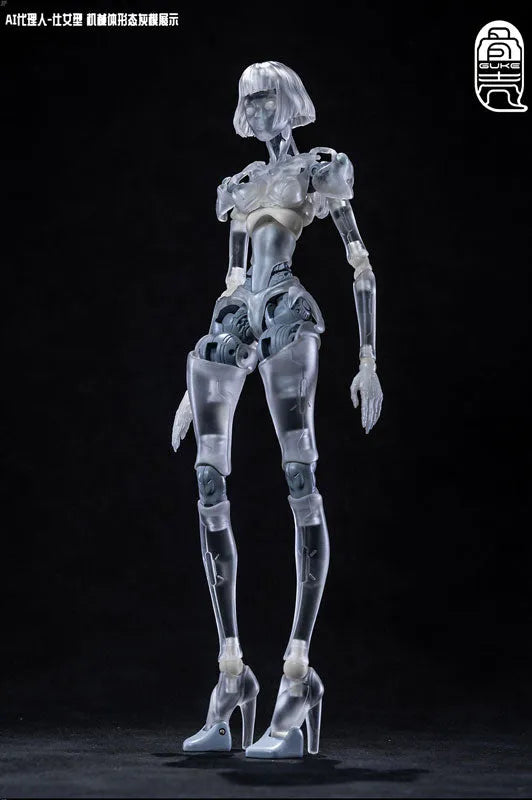 GK01FEC1 - AI Agent Maiden - Type C1 - Transparent Ver. - 1/12 (Hone kara kōbō)ㅤ – Hone kara kōbō – ActionFigureBrasil