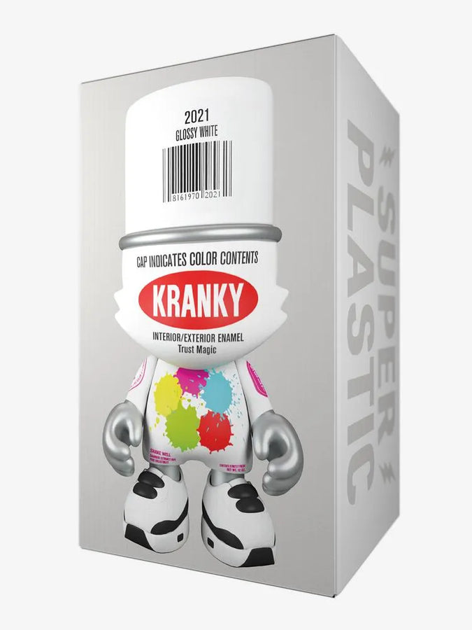 Glossy White SuperKranky - LIMITED EDITION: 1555 – Superplastic – ActionFigure Brasil