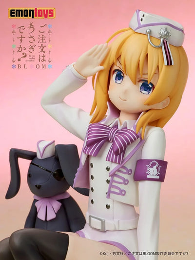 Gochuumon wa Usagi Desu ka? Bloom - Hoto Kokoa - 1/7 - Gunpuku Ver. (Emontoys)ㅤ – Emontoys – ActionFigureBrasil — acessórios