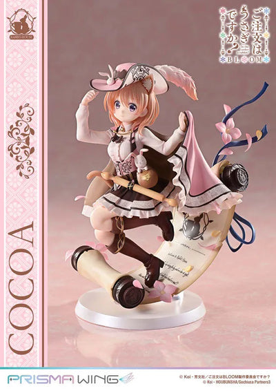 Gochuumon wa Usagi Desu ka? Bloom - Hoto Kokoa - Prisma Wing (PWGOUB-01P) - 1/7 (Prime 1 Studio)ㅤ – Prime 1 Studio as Manufacturer – ActionFigure Brasil — iluminação de estúdio