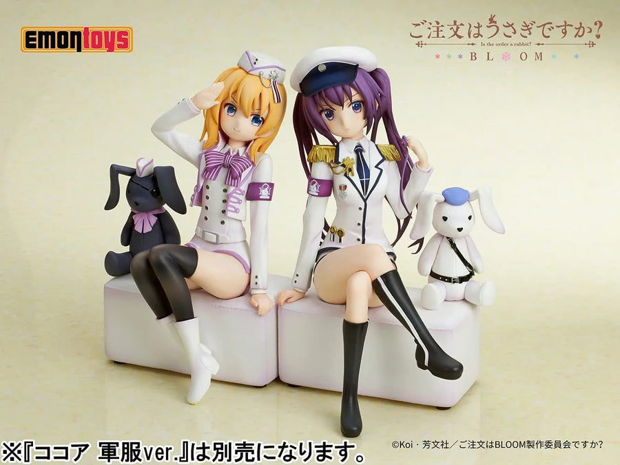 Gochuumon wa Usagi Desu ka? Bloom - Tedeza Rize - 1/7 - Gunpuku Ver. (Emontoys)ㅤ – Emontoys – ActionFigure Brasil