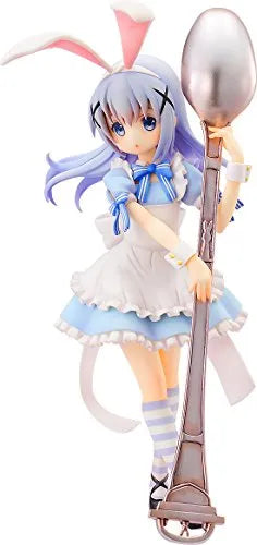 Gochuumon wa Usagi Desu ka?? - Kafuu Chino - 1/8 - Alice Style (Aquamarine, Good Smile Company)ㅤ – Aquamarine – ActionFigure Brasil