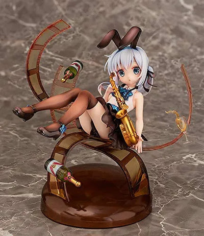 Gochuumon wa Usagi Desu ka?? - Kafuu Chino - 1/8 - Jazz Style (Aquamarine, Good Smile Company)ㅤ – Aquamarine – ActionFigureBrasil — com base expositora
