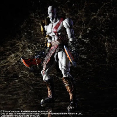 God of War - Kratos - Play Arts Kai (Square Enix)ㅤ – Square Enix – ActionFigure Brasil — acessórios
