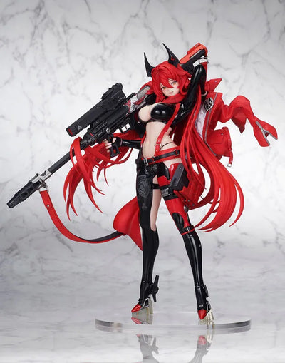 Goddess of Victory: Nikke - Red Hood (Cerberus Project, Flare)ㅤ – Flare as ManufacturerCerberus Project as Planning – ActionFigure Brasil — ângulo diferente
